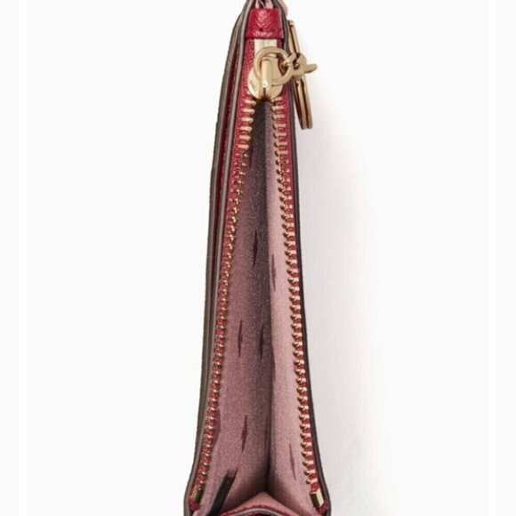 Kate Spade Laurel Way pink wallet key holder change purse NWT - Picture 4 of 8